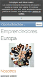 Mobile Screenshot of emprendedoreseuropa.com